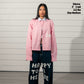 PINK BUTTON-UP